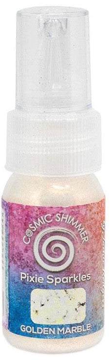 Expresiones creativas Cosmic Shimmer Pixie Sparkles Mármol dorado